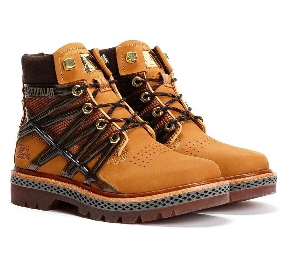 MEN 6 WOMEN 8 Caterpillar Centennial Goldengate Bridge 100 Year Anniversary Boot
